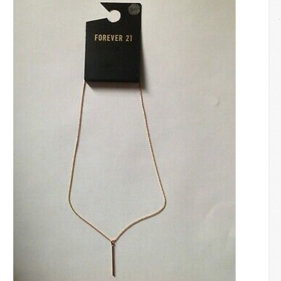 Forever 21 Gold-Tone 15" Necklace with Pendant - Picture 4 of 11